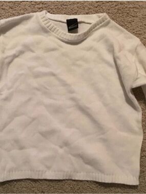 Vintage New moves girls medium ivory youth long sleeve sweater